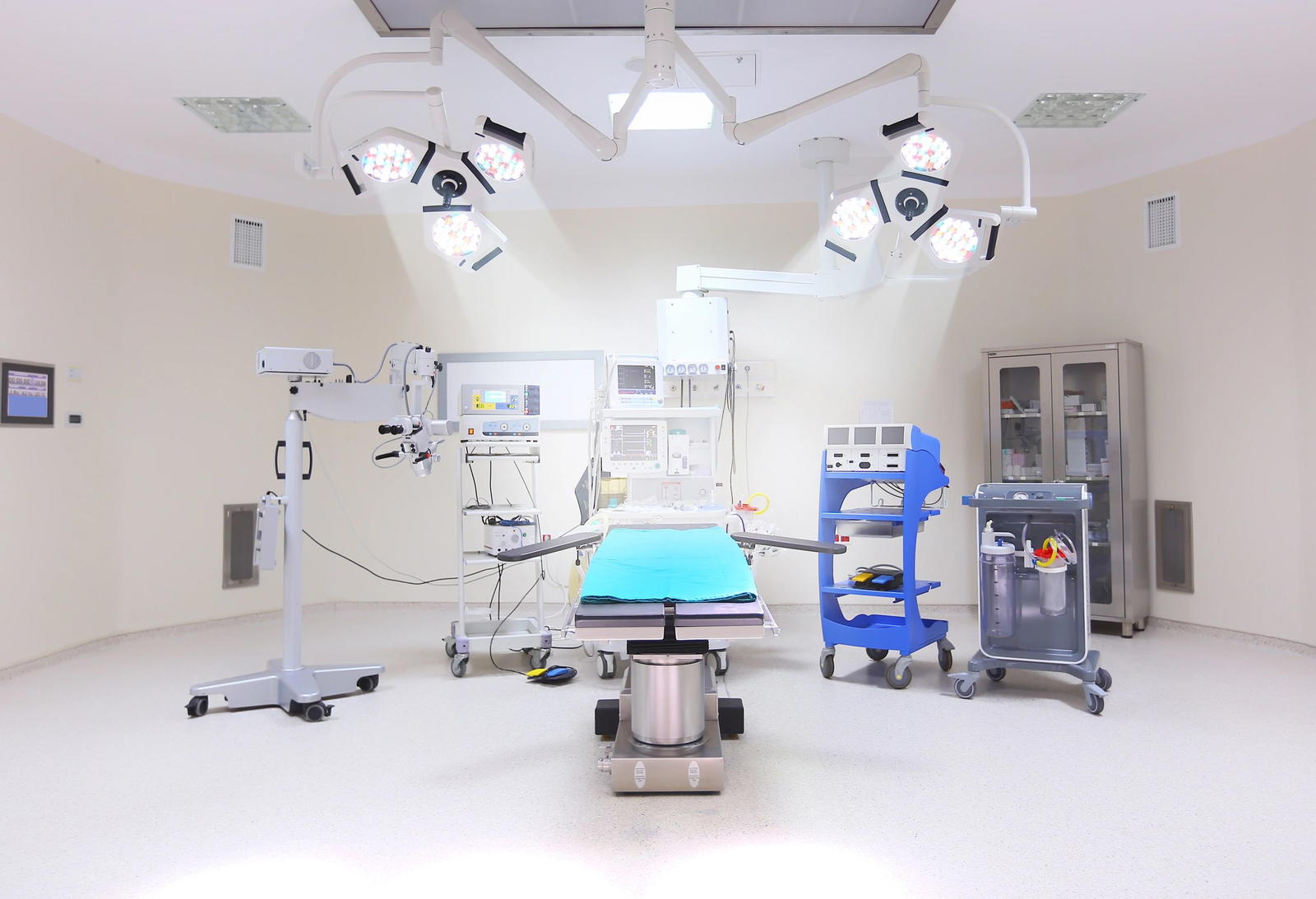 Clean clinical lab environment representing quality assurance