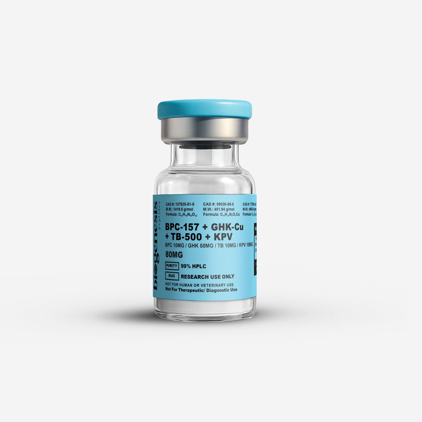 KLOW - BPC-157 + GHK-CU + TB-500 + KPV (80mg)